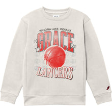 Load image into Gallery viewer, Adult Grace College Vintage Basketball Crew, Cream