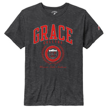 Load image into Gallery viewer, Grace College Seal Tee, Charcoal