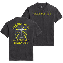 Load image into Gallery viewer, To Know Christ and Make Him Known Tee, Charcoal
