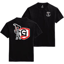 Load image into Gallery viewer, Name Drop, Sir Red Bass Fishing Tee, Black