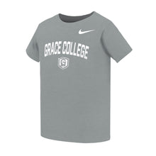 Load image into Gallery viewer, Toddler Grace College Nike Core Tee, Heather Gray
