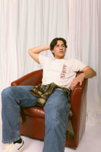 Load image into Gallery viewer, Distressed Vintage Lancers Tee, Cream
