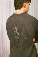 Load image into Gallery viewer, Vintage Grace College Lancers Crew, Heathered Charcoal