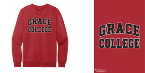 Grace Core Crewneck Sweatshirt, Red