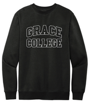 Load image into Gallery viewer, Grace Core Crewneck Sweatshirt, Black