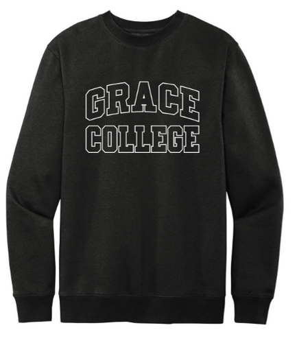 Grace Core Crewneck Sweatshirt, Black