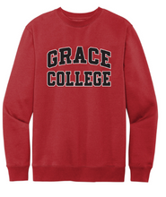 Load image into Gallery viewer, Grace Core Crewneck Sweatshirt, Red