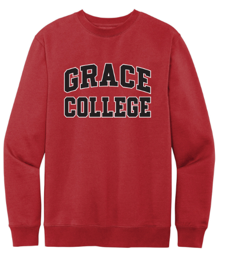Grace Core Crewneck Sweatshirt, Red