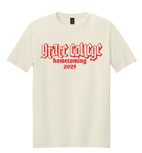 Load image into Gallery viewer, Grace College Homecoming 2025 Tee, Cream
