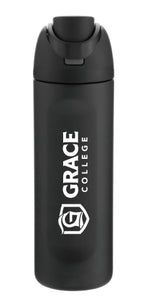 Grace College Owala Water Bottle, Black