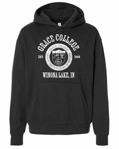 Grace College Winona Lake, IN Est. 1948 Hooded Sweatshirt, Black