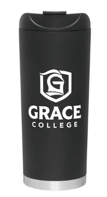 Grace College, 16 oz. Cayman Tumbler, Black