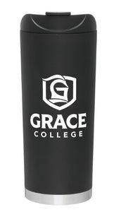 Grace College, 16 oz. Cayman Tumbler, Black