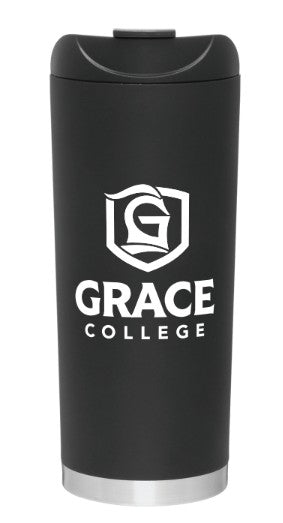 Grace College, 16 oz. Cayman Tumbler, Black