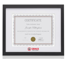 Load image into Gallery viewer, Grace College, Diploma Frame, Black