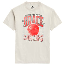 Load image into Gallery viewer, Grace College Vintage Basketball Tee, Cream