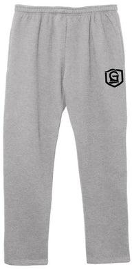 Grace Shield Straight Leg League Sweatpants, Gray