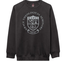 Load image into Gallery viewer, Grace Theological Seminary Crewneck, Black