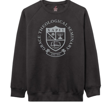 Grace Theological Seminary Crewneck, Black