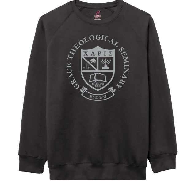 Grace Theological Seminary Crewneck, Black