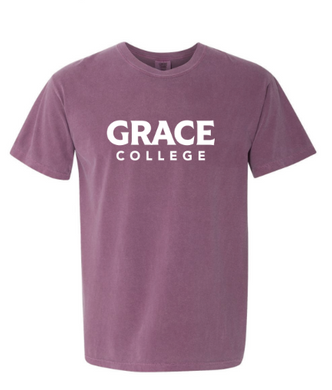 Grace College Short Sleeve Tee, Berry