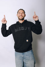 Load image into Gallery viewer, Grace College Carhartt Hooded Sweatshirt, Black