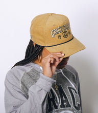 Load image into Gallery viewer, Grace College Corduroy Roadie Cap, Khaki