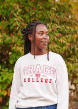 Load image into Gallery viewer, Grace College Est. 1948 Waffle Knit Long Sleeve, Cream
