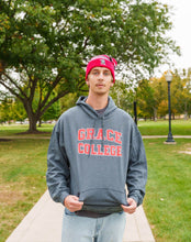Load image into Gallery viewer, Grace Core Hooded Sweatshirt, Dark Heather