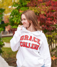 Load image into Gallery viewer, Grace Core Hooded Sweatshirt, White