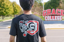 Load image into Gallery viewer, Name Drop, Sir Red Lancer Bowling Tee, Black