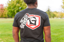 Load image into Gallery viewer, Name Drop, Sir Red Lancer Soccer Tee, Black