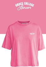 Load image into Gallery viewer, Grace College Lancers Midi Tee, Pink