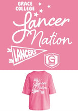 Load image into Gallery viewer, Grace College Lancers Midi Tee, Pink
