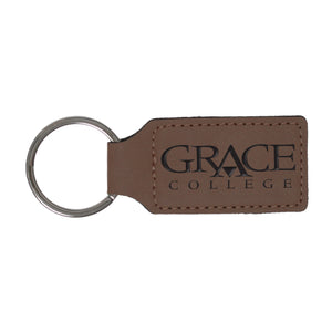 Laramie Key Tag, Brown