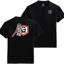 Load image into Gallery viewer, Name Drop, Sir Red Lancer Tee, Black
