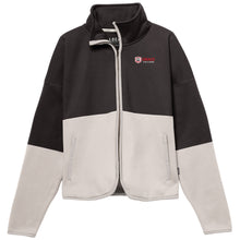 Load image into Gallery viewer, Grace College Fleece Full Zip, Black &amp; Ivory