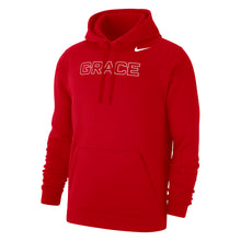 Load image into Gallery viewer, Grace Club Fleece Pullover Hoodie by Nike, Red