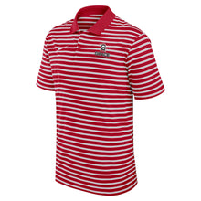Load image into Gallery viewer, Grace Lancers Nike Victory Stripe Polo, University Red