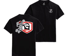Load image into Gallery viewer, Name Drop, Sir Red Lancer Volleyball Tee, Black