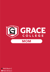 Name Drop, Grace Mom Tee, Red