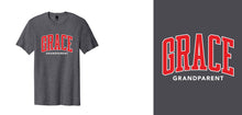 Load image into Gallery viewer, Name Drop, Grace Grandparent Tee, Charcoal