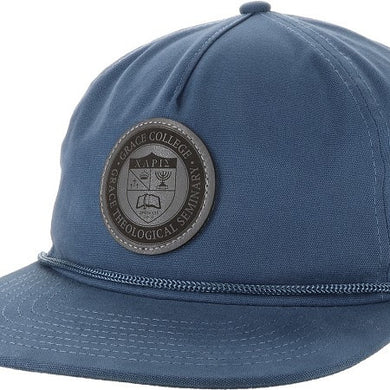 Grace College & Grace Theological Seminary Ouray Rope Hat, Slate Blue