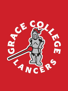 Sir Red Grace College Lancers Youth Tee, Red