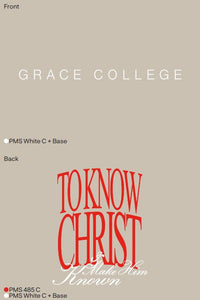 To Know Christ & Make Him Known Hooded Sweatshirt, Tan