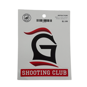 Shooting Club Decal