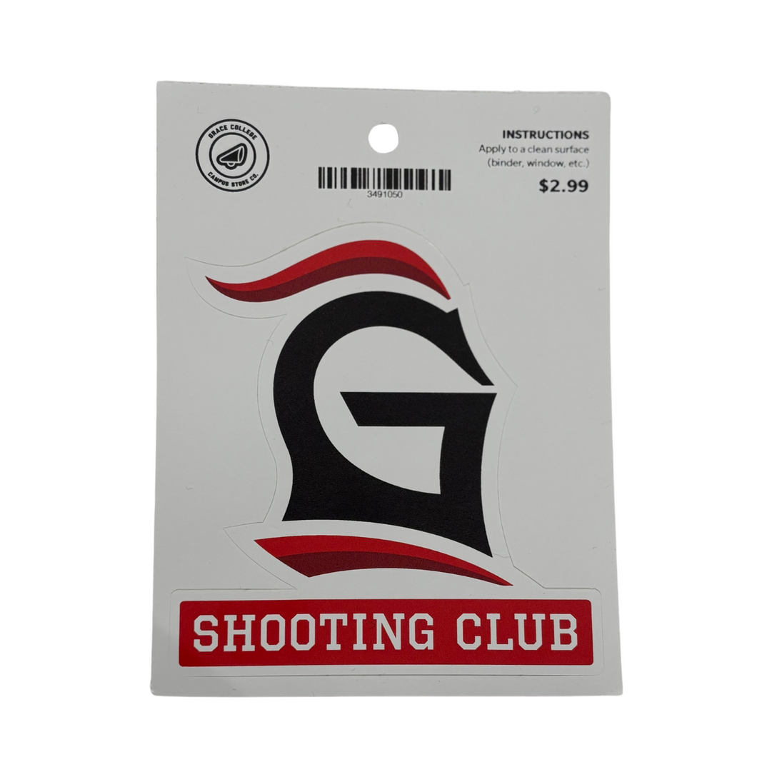 Shooting Club Decal