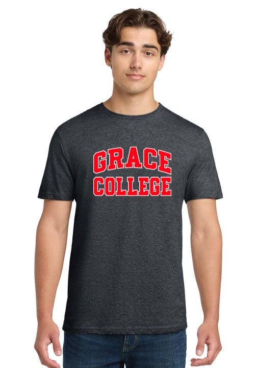 Grace Core Short Sleeve Tee, Dark Heather