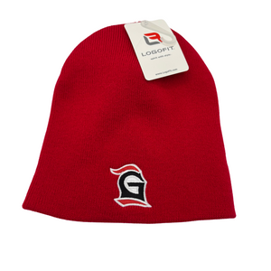 Everest Beanie by LogoFit, Red