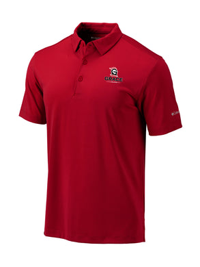 Omni-Wick Drive Polo by Columbia, Intense Red (F22)